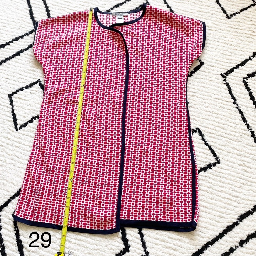 Pendleton Cotton Open Cardigan - image 8